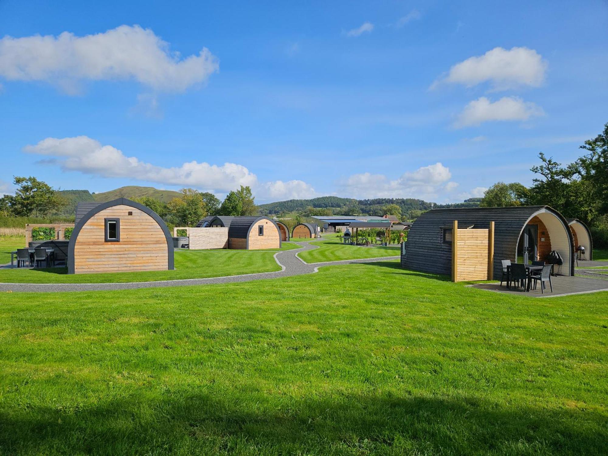 Eastridge Glamping Villa Shrewsbury Bagian luar foto