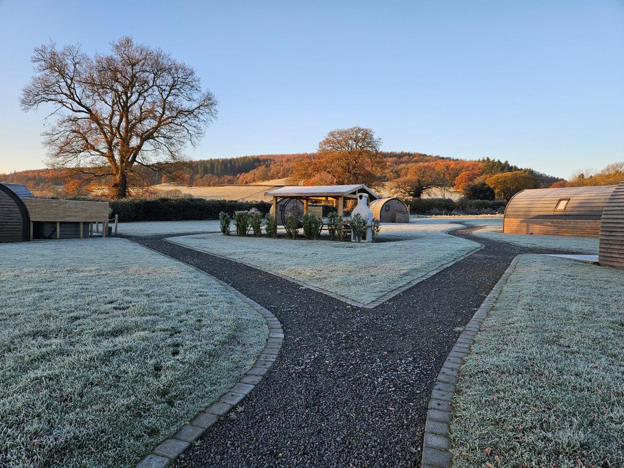 Eastridge Glamping Villa Shrewsbury Bagian luar foto