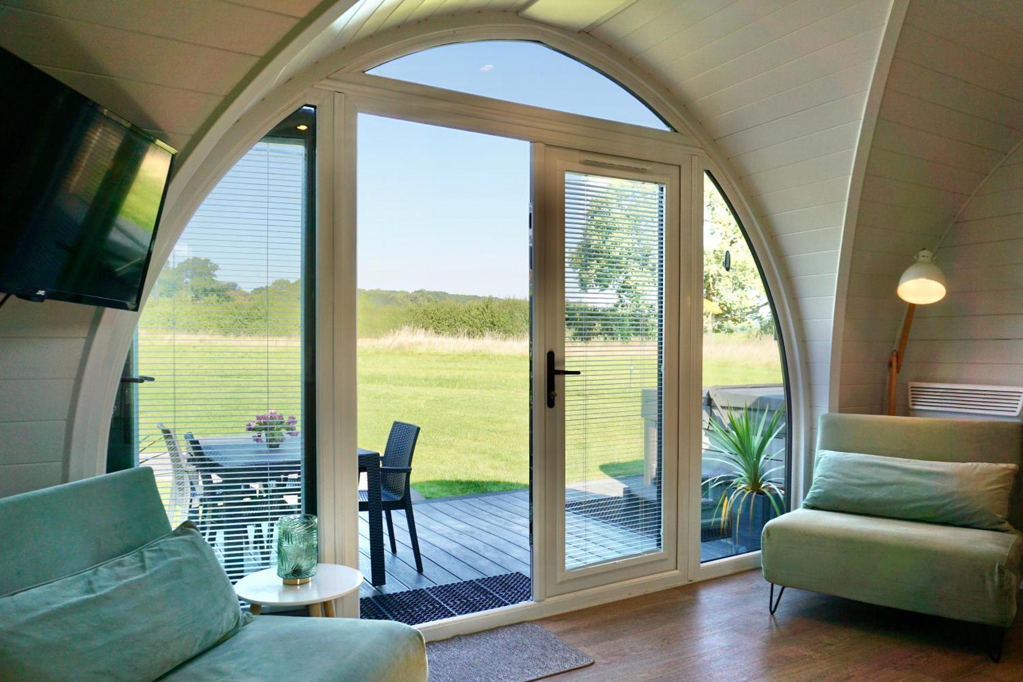 Eastridge Glamping Villa Shrewsbury Bagian luar foto